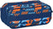 Pennenetui met 3 vakken Hot Wheels Speed club Oranje Marineblauw (21,5 x 10 x 8 cm)