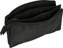 Pennenetui met 3 vakken Marvel Zwart (22 x 12 x 3 cm)