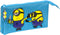 Pennenetui met 3 vakken Minions Minionstatic Blauw (22 x 12 x 3 cm)