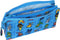 Pennenetui met 3 vakken PJ Masks Blauw 22 x 12 x 3 cm