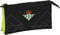 Pennenetui met 3 vakken Real Betis Balompié Zwart Limoen 22 x 12 x 3 cm