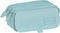 Pennenetui met 3 vakken Safta 21,5 x 10 x 8 cm Blauw