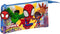 Pennenetui met 3 vakken Spiderman Team up Blauw 22 x 12 x 3 cm
