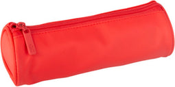 Pennenetui quattro colori rond 20x6x6cm rosso | 1 stuk