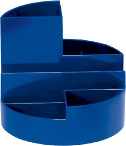 Pennenkoker MAUL roundbox 6 vakken blauw | 1 stuk