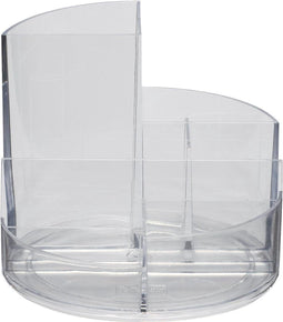 Pennenkoker MAUL roundbox 6 vakken transparant | 1 stuk