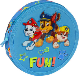 Pennenzak The Paw Patrol Friendship Cirkelvormig Blauw (18 Onderdelen)