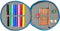 Pennenzak The Paw Patrol Friendship Cirkelvormig Blauw (18 Onderdelen)