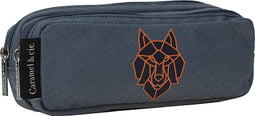 Pennenzak wolf blauw - Loup Bleu - Caramel et Cie