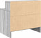 vidaXL - Nachtkastjes - 2 - st - met - lade - 51x31x47 - cm - grijs - sonoma - eikenkleur
