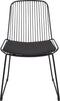 PENSACOLA - Eetkamerstoel set van 2 - Zwart - Metaal
