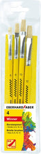 penselenset Eberhard Faber varkenshaar maat 4-6-8-12 EF-579923