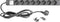 PENTATECH Bewegingsmelder ZM03 Wit 90 dB 33330