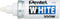 Pentel Paint Marker White schrijfpunt: 2 mm schrijfbreedte: 18 mm