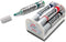 Pentel whiteboardmarker Maxiflo set van 4 stuks: blauw, rood, groen en zwart + magnetische bordwisser