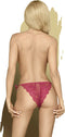 PENTHOUSE TANGAS | Penthouse Too Hot To Be Real Thong Bordeaux L/xl
