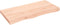 vidaXL - Tafelblad - 100x50x(2-6) - cm - onbehandeld - massief - eikenhout