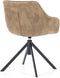 Eleonora Eetkamerstoel Menno Cowboy Brown