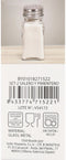 Peper en zoutstel Anna 107462 2 Onderdelen 8,5 x 4,5 x 10 cm (24 Stuks)