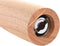 Pepermolen DKD Home Decor 6 x 6 x 21 cm Natuurlijk Roestvrij staal Bamboe