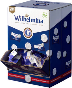 Pepermunt Wilhelmina 200 stuks | Doos a 200 stuk