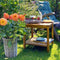 Casaria Bijzettafel Washington Acaciahout - Bruin - 45x45x45 cm