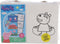Peppa Pig 3 Canvasdoeken met Touw + Verf