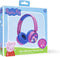 Peppa Pig - draadloze kinderkoptelefoon - volumebegrenzing - lange batterijduur - microfoon - inklapbaar