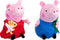 Peppa Pig Knuffel Met Geluid Junior 27 Cm Pluche Rood