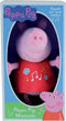Peppa Pig Knuffel met muzikale buik - 17 cm - Roze