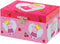 Peppa Pig sieradendoosje, juwelenkistje, muziekdoosje - met draaiende Peppa ballerina en spiegel - Bambolino Toys