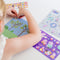 Peppa Pig stickers, 3 stickervellen met speelachtergrond, creatief speelgoed - Bambolino Toys