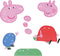 Peppa Pig Veterpuzzel 8 Stukjes