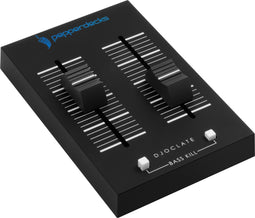 Pepperdecks DJoclate - Mini Audiomixer met 2 kanalen - Mobiel Mengpaneel