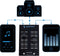 Pepperdecks DJoclate - Mini Audiomixer met 2 kanalen - Mobiel Mengpaneel