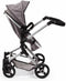 Bayer Design Neo Vario - Combi Poppenwagen - Verstelbare duwstang - Grijs
