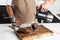 Percolator 300 ml 6 kops - Inductie of alle andere soorten warmtebronnen - Moka Pot - RVS met houten handvat - Espresso maker - VDN