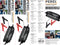 Perel Acculader/druppellader, 6 V/12 V loodzuur- en 12 V LiFePO4-accu's, IP65, met ledstatusweergave, 8 stappen, instelbare laadmodi, geschikt voor auto, motor, scooter, boot, camper