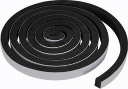 Perel Afdichtingstape voor ramen en deuren, eenzijdig, schuim, 15 mm x 2 m, zwart, ook verkrijgbaar in wit