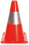 Perel Afzetkegel/pylon met 1 reflecterende strook, recreatief gebruik, 30 cm