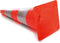 Perel Afzetkegel/pylon met 2 reflecterende stroken, recreatief gebruik, 50 cm