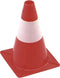 Perel Afzetkegel, voor het afbakenen van zones, rood/wit, recreatief gebruik, 30 cm