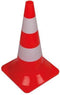 Perel Afzetkegel, voor het afbakenen van zones, rood/wit, recreatief gebruik, 50 cm