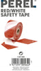 Perel Afzetlint, voor het afbakenen van gevarenzones en beperken van toegang, polyethyleen, rood/wit, 8 cm x 250 m