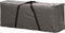 Perel Beschermhoes voor zitkussens, grijs, rechthoekig, 125 cm x 40 cm x 50 cm