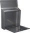 Perel Brievenbus Monaco, wandmontage, met naamplaatje, incl. 2 sleutels, afmetingen (H x B x D) 36.8 x 36.5 x 10 cm, zilvergrijs