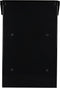 Perel Brievenbus Rio, wand- en paalmontage, met naamplaatje, incl. 2 sleutels, afmetingen (H x B x D) 39.5 x 27 x 10 cm, zwart
