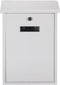 Perel Brievenbus Rio, wand- en paalmontage, met naamplaatje, incl. 2 sleutels, afmetingen (H x B x D) 39.5 x 27 x 10 cm, wit