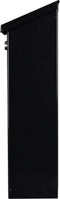 Perel Brievenbus Rio, wand- en paalmontage, met naamplaatje, incl. 2 sleutels, afmetingen (H x B x D) 39.5 x 27 x 10 cm, zwart