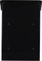 Perel Brievenbus Rio, wand- en paalmontage, met naamplaatje, incl. 2 sleutels, afmetingen (H x B x D) 39.5 x 27 x 10 cm, zwart